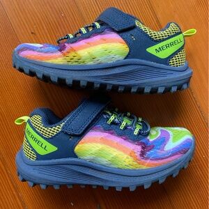 Kids Merrell Nova 3 Multicolor Hiking Shoes